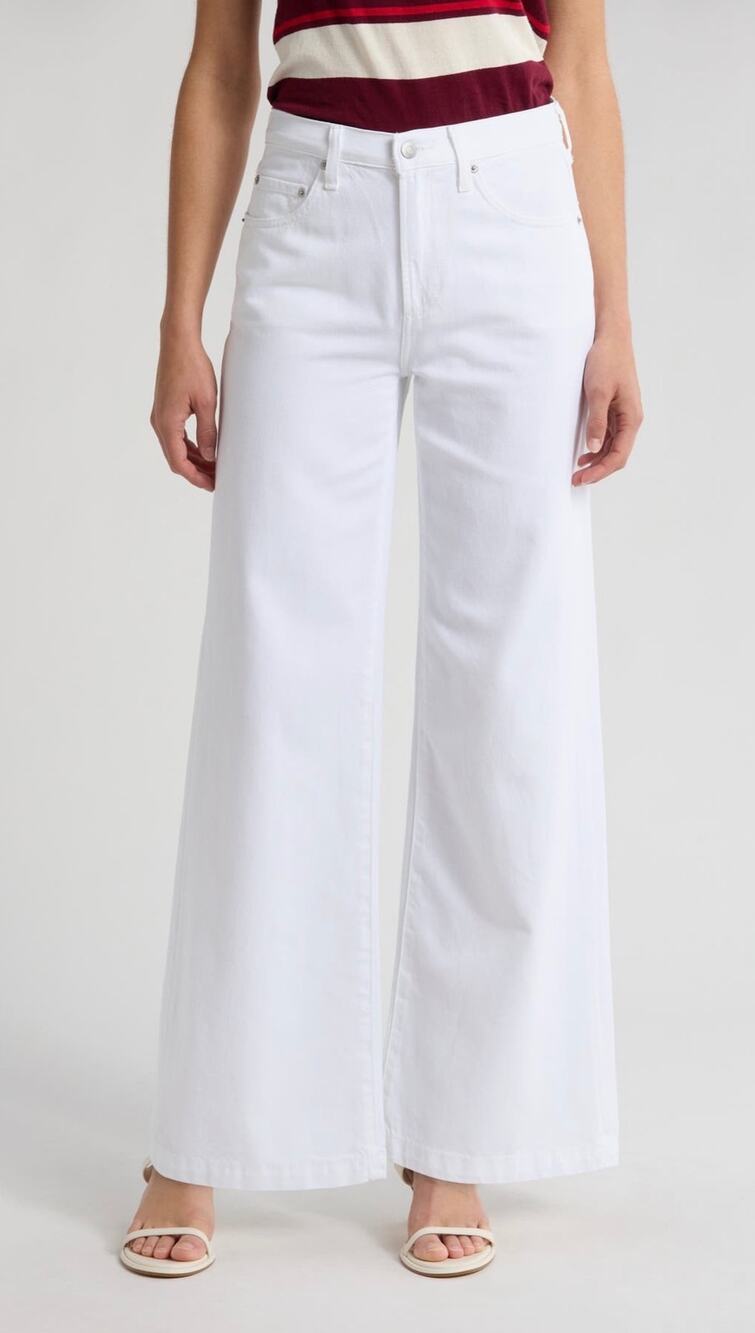 Pistola Wide Leg Jeans White size 27